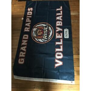 Grand Rapids Rise Volleyball Flag 3x5